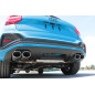 Audi Q2 Silenziatore posteriore con uscite destra e sinistra (duplex)x115x85 Tipo 32 r (Cod. F-AU170
