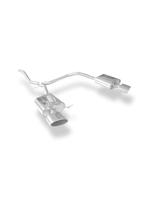 Seat Leon 5F ST – assale posteriore rigido Silenziatore posteriore destra e sinistra (Cod. F-SE042