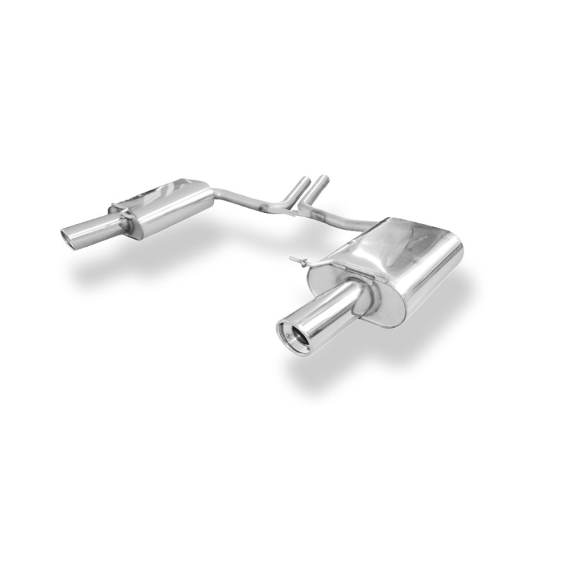 Audi A4 Tipo B7 – cabrio/ berlina/ Caravan Silenziatore posteriore (Cod. F-AU061083-151)
