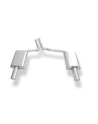 Audi A4 Tipo B7 – cabrio/ berlina/ Caravan Silenziatore posteriore (Cod. F-AU061083-151)