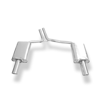 Audi A4 Tipo B7 – cabrio/ berlina/ Caravan Silenziatore posteriore (Cod. F-AU061083-151)