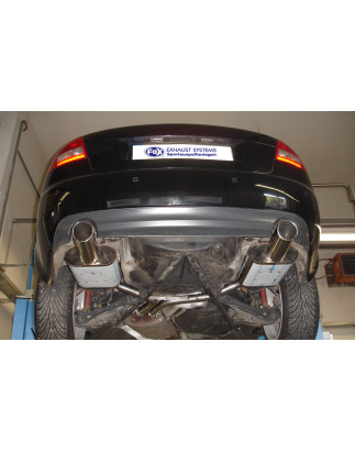 Audi A4 Tipo B7 – cabrio/ berlina/ Caravan Silenziatore posteriore (Cod. F-AU061083-151)