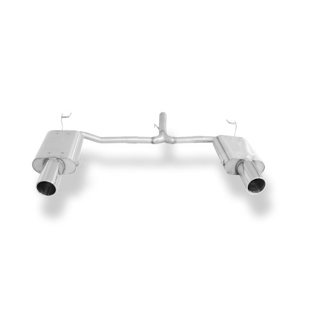 Honda Accord VIII CU2 berlina & Tourer Silenziatore posteriore con uscita destrah (Cod. F-HO044003-0