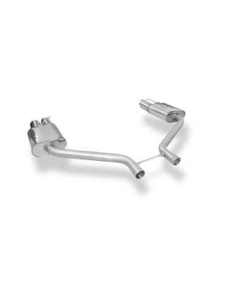 Dodge Challenger Silenziatore posteriore destra e sinistra – 2x100 Tipo 14 r (Cod. F-DO040003-094)