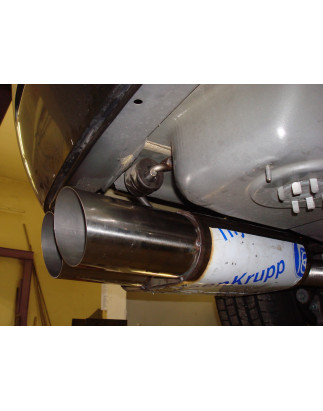 Dodge Challenger Silenziatore posteriore destra e sinistra – 2x100 Tipo 14 r (Cod. F-DO040003-094)