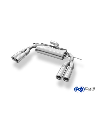 VW EOS – 1F Silenziatore posteriore on one side – 2x76 Tipo 13 destra e sinistra (Cod. F-VW19009