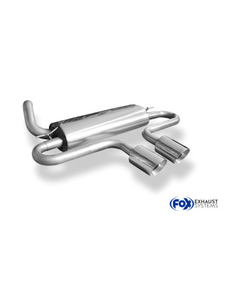 Ford Focus III ST Silenziatore uscita posteriore center – 2x100 Tipo 25 (Cod. F-FO032085-294)
