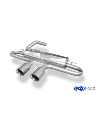 Ford Focus III ST Silenziatore uscita posteriore center – 2x100 Tipo 25 (Cod. F-FO032085-294)