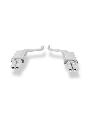 Chrysler 300C 3,5l Silenziatore posteriore destra e sinistra double pipe – 2 (Cod. F-CR100033-150)