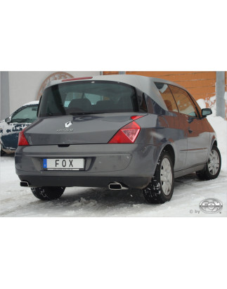 Renault Avantime Silenziatore posteriore con uscite destra e sinistra (duplex) – 145x65 tipo (Cod.