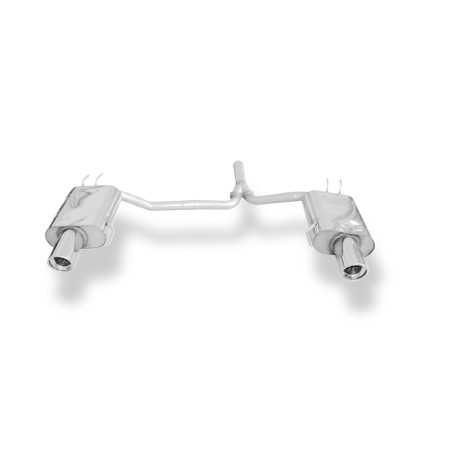 Honda Accord VII Tipo CL9 Silenziatore posteriore con uscite destra e sinistra (duplex) – 1 (Cod. 