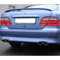 Mercedes CLK Tipo 208 Silenziatore posteriore con uscite destra e sinistra (duplex)x88x (Cod. F-MB12