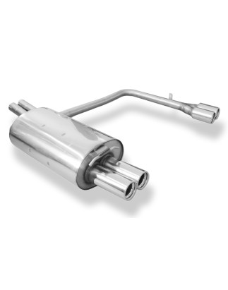 BMW X3 Silenziatore posteriore destra e sinistra – 2x76 Tipo 13 destra e sinistra (Cod. F-BM100003