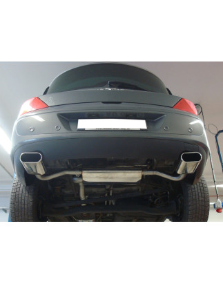Renault Avantime Silenziatore posteriore con uscite destra e sinistra (duplex) – 160x80 tipo (Cod.