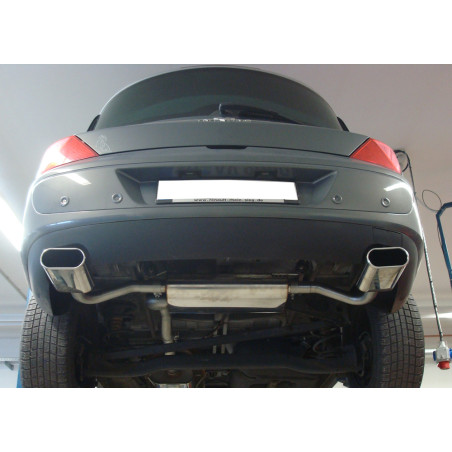 Renault Avantime Silenziatore posteriore con uscite destra e sinistra (duplex) – 160x80 tipo (Cod.