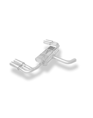 Audi A3 – 8V berlina "senza S-Line" Silenziatore posteriore – 2x80 t (Cod. F-AU052075-130)