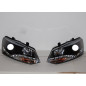 Fari Day Light Volkswagen Polo '10, Black (Cod. E-FAW101)