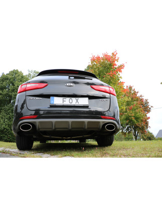 Optima Sportswagon JF Silenziatore posteriore con uscite destra e sinistra (duplex) – 160x9 (Cod. 