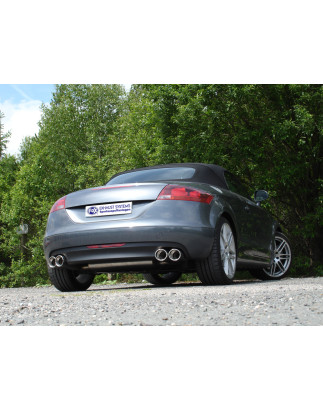 Audi TT 8J – Turbo Silenziatore posteriore destra e sinistra – 2x100 Tipo 17 (Cod. F-AU091015-15
