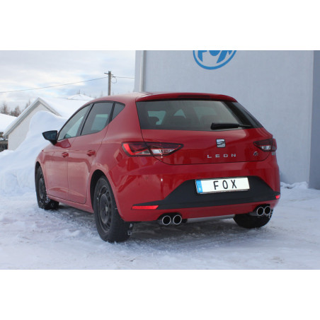 Seat Leon 5F – destroid rear axle Silenziatore posteriore finale destra/sinistra (Cod. F-SE042095-
