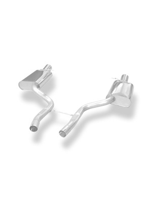 Audi S4 B6 Silenziatore posteriore destra e sinistra – 1x100 Tipo 24 destra e sinistral (Cod. F-AU
