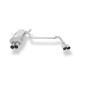 BMW E46 320/ 323/ 328 Silenziatore posteriore con uscite destra e sinistra single (Cod. F-BM022154-0