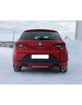 Seat Leon 5F – destroid rear axle Silenziatore posteriore finale destra/sinistra (Cod. F-SE042275-
