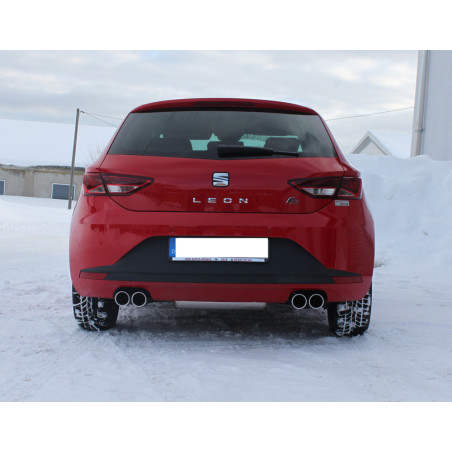 Seat Leon 5F – destroid rear axle Silenziatore posteriore finale destra/sinistra (Cod. F-SE042275-
