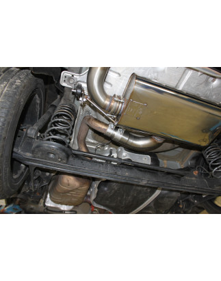 VW Beetle Tipo 16 – cabrio Silenziatore posteriore con uscite destra e sinistra - (Cod. F-VW101045