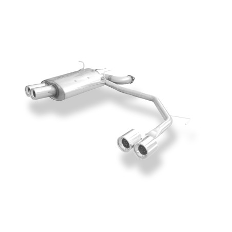 BMW E39 520i/ 523i/ 525i/ 528i – berlina Silenziatore posteriore ex (Cod. F-BM031022-072)