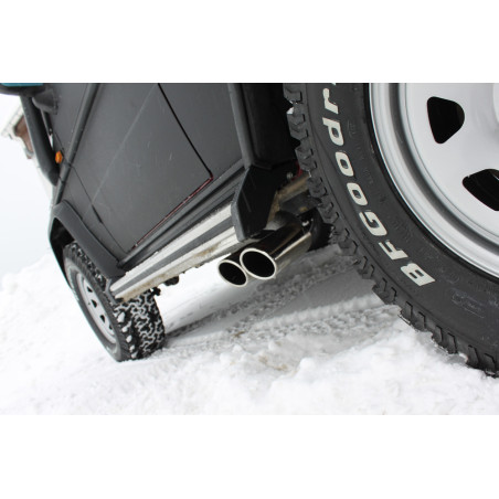Mercedes G-Klasse – 463 (con Trittbrett) Silenziatore uscita posteriore (Cod. F-MB050012-462)