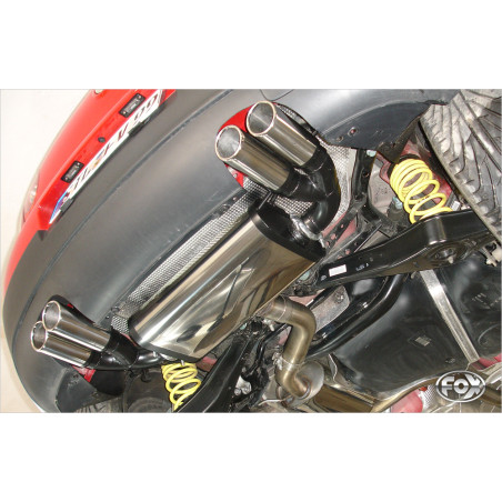 VW Golf VI Silenziatore posteriore con uscite destra e sinistra (duplex)x76 Tipo 17 con uscite destr