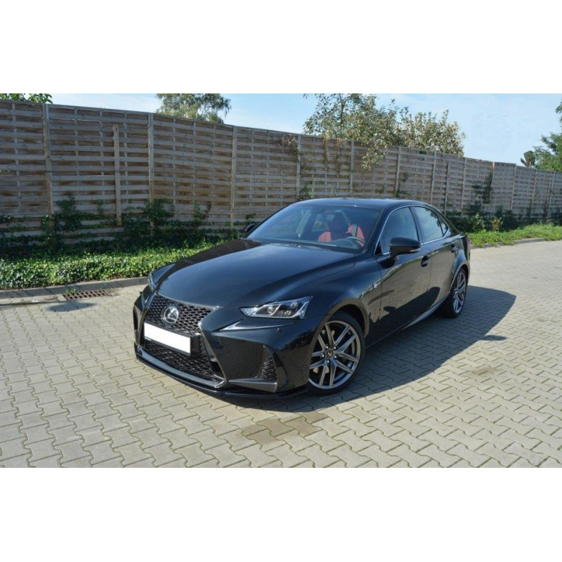 SPLITTER ANTERIORE V.1 Lexus IS Mk3 Facelift F-Sport (Cod. M-LE-IS-3F-FSPORT-FD1G)