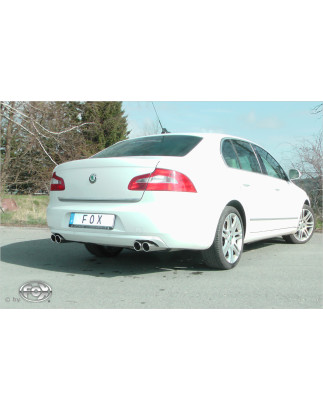 Skoda Superb 3T trazione anteriore Silenziatore posteriore destra e sinistra – 2x8 (Cod. F-SK07101