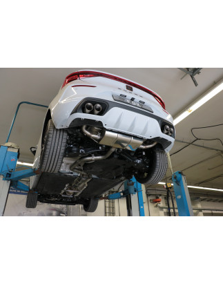 Cupra Leon 4x2 – KL Silenziatore posteriore destra e sinistra – 2x80 Tipo 25 (Cod. F-CU200015-29