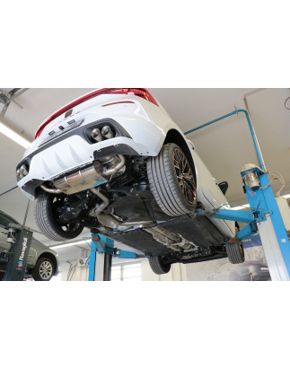 Cupra Leon 4x2 – KL Silenziatore posteriore destra e sinistra – 2x80 Tipo 25 (Cod. F-CU200015-29