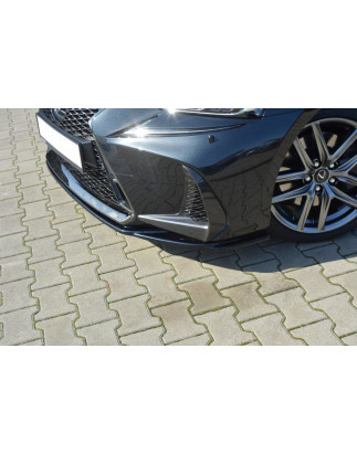 SPLITTER ANTERIORE V.1 Lexus IS Mk3 Facelift F-Sport (Cod. M-LE-IS-3F-FSPORT-FD1G)