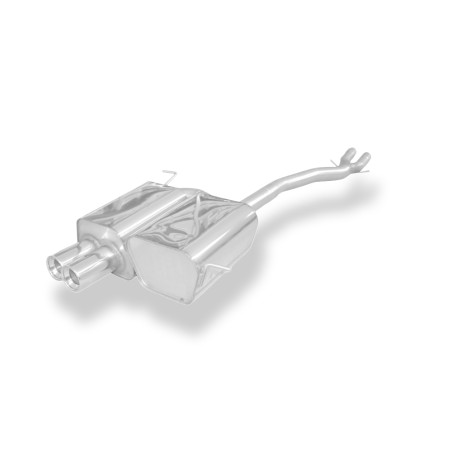 BMW Z4 Silenziatore posteriore incl. y-connection pipe 2x50mm – 2x80 (Cod. F-BM080002-070)