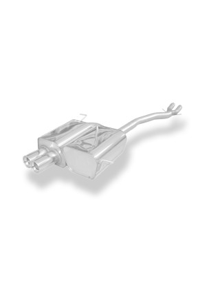 BMW Z4 Silenziatore posteriore incl. y-connection pipe 2x50mm – 2x80 (Cod. F-BM080002-070)