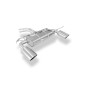 Audi A3 – 8P Sportback Silenziatore posteriore Ø70mm exit destra e sinistra (Cod. F-AU051075-349)