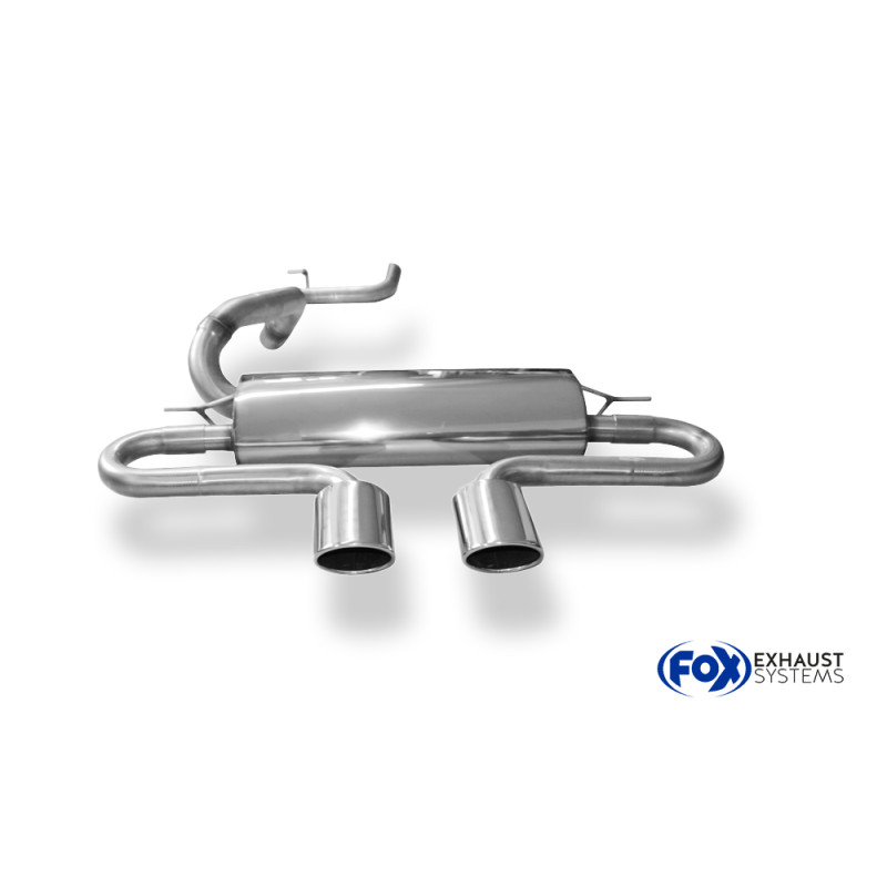 Ford Focus III ST Diesel Silenziatore uscita posteriore center – 2x115x (Cod. F-FO032085-348)