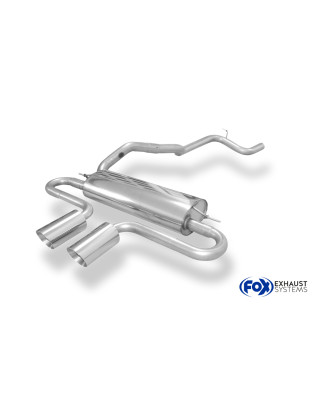 Ford Focus III ST Turnier Diesel Silenziatore posteriore finale destra/sinistra (Cod. F-FO032075-294