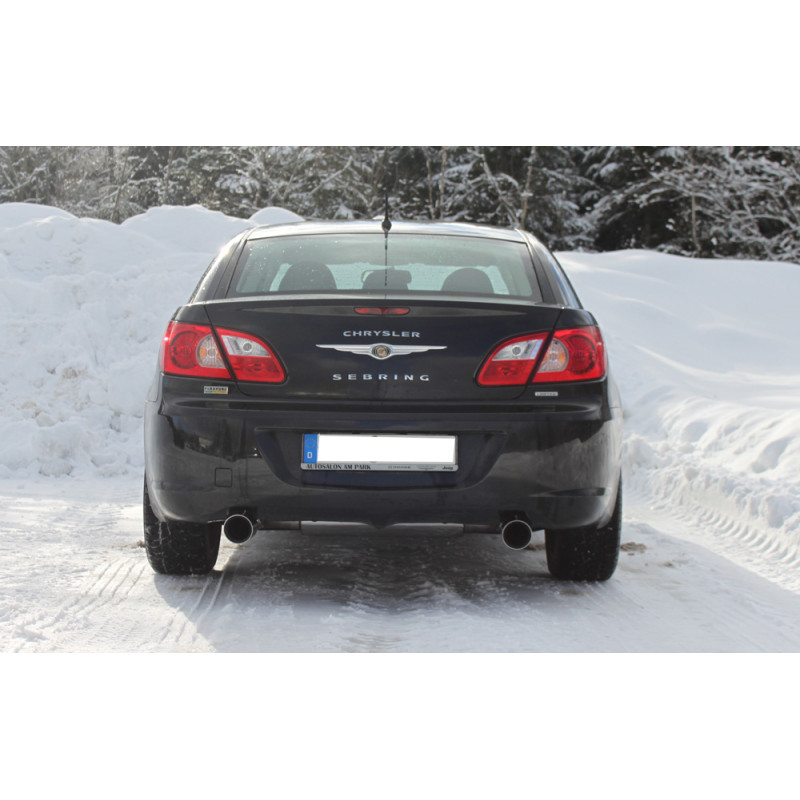 Chrysler Sebring coupé & cabrio Tipo JS Silenziatore posteriore destra (Cod. F-CR091013-293)