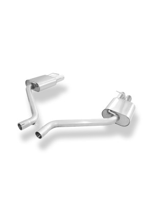 Chrysler 300C 5,7l Silenziatore posteriore destra e sinistra double pipe – 2 (Cod. F-CR100023-150)