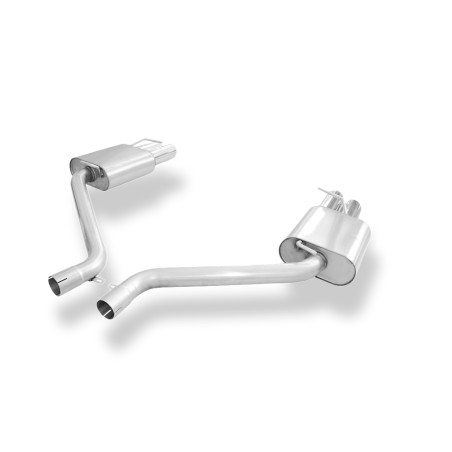 Chrysler 300C 5,7l Silenziatore posteriore destra e sinistra double pipe – 2 (Cod. F-CR100023-150)