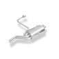 BMW E46 320/ 323/ 325/ 328/ 330 Silenziatore posteriore finale destra/sinistra (Cod. F-BM022074-008)