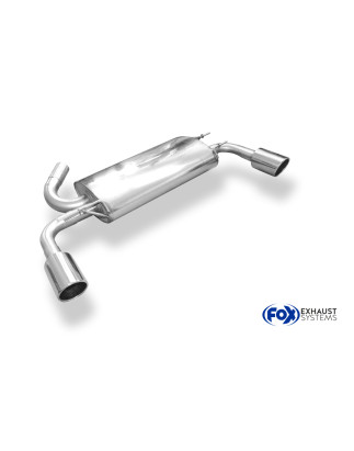 Volvo XC60 Silenziatore uscita posteriore destra e sinistra – 1x100 tipo (Cod. F-VO080003-133)
