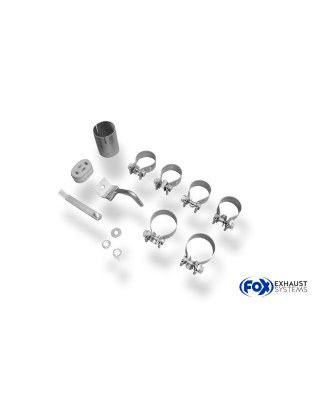 Volvo XC60 Silenziatore uscita posteriore destra e sinistra – 1x100 tipo (Cod. F-VO080003-133)