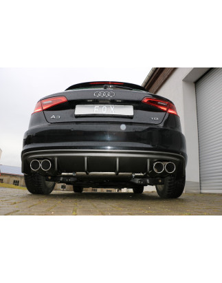 Audi A3 – 8V Sportback Silenziatore posteriore con uscite destra e sinistra (duplex)x90 (Cod. F-AU