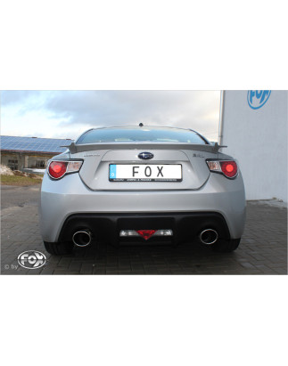Subaru BRZ Silenziatore posteriore con uscite destra e sinistra (duplex) – 129x106 Tipo 32 (Cod. F